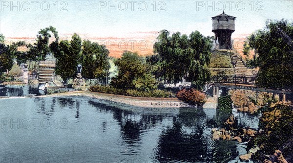 Villa Dolores, Lago Azul, Montevideo, Uruguay, c1900s. Artist: Unknown