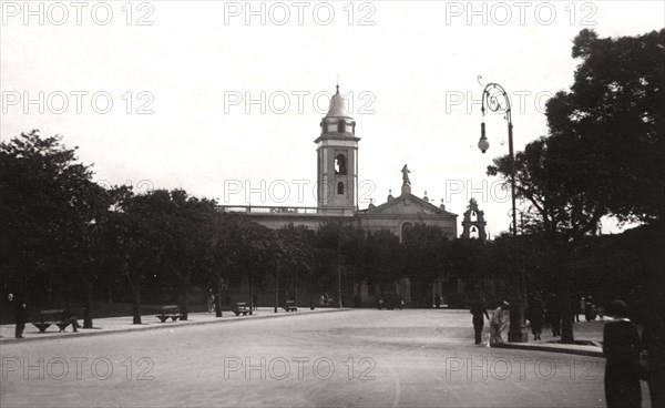 The Capilla del Pilar, La Recoleta cemetery, Buenos Aires, Argentina, c1900s. Artist: Unknown