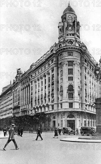 Diagonal Norte, Avenida Roque Saenz Pena, Buenos Aires, Argentina, c1920s. Artist: Unknown