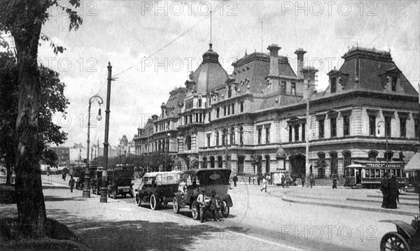 Estacion Constitucion, Buenos Aires, Argentina, c1920s. Artist: Unknown