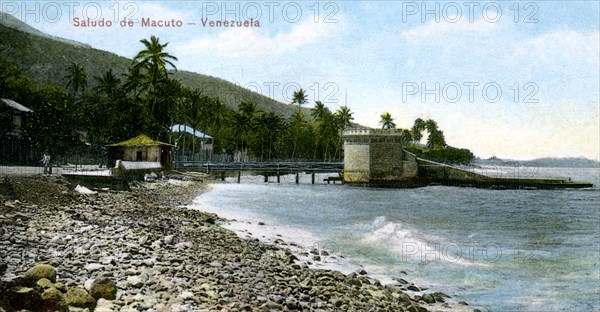 Saludo de Macuto, Venezuela, 1909. Artist: Unknown