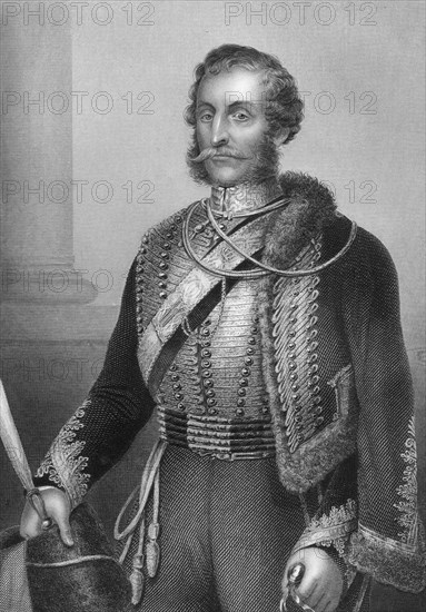 Earl of Cardigan, 1857. Artist: DJ Pound