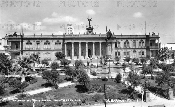 The Palacio de Gobierno, Lima, Peru, early 20th century.Artist: EE Barros