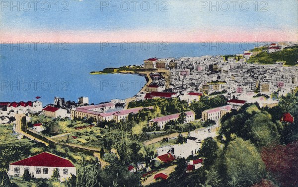 The Bay of Algiers, Algiers, Algeria, early 20th century. Artist: Unknown