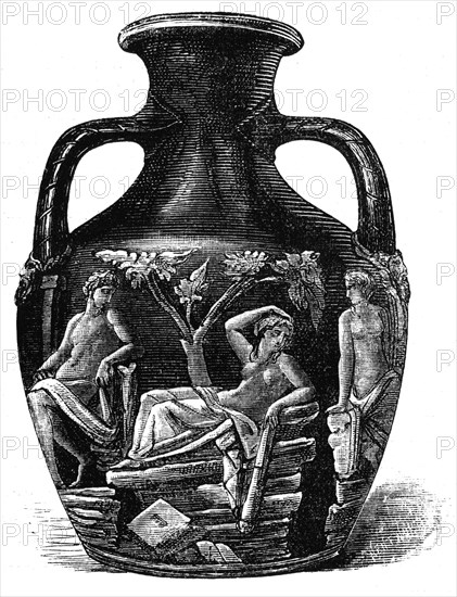 The Portland vase, 1891. Artist: Unknown