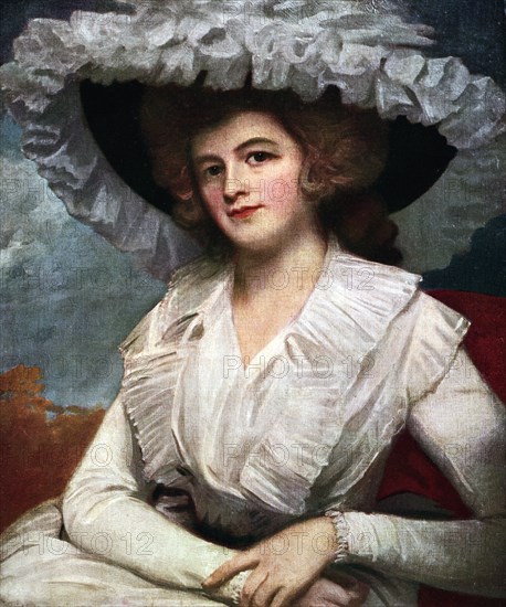 Lady Mary Forbes, 18th century (1926).Artist: George Romney