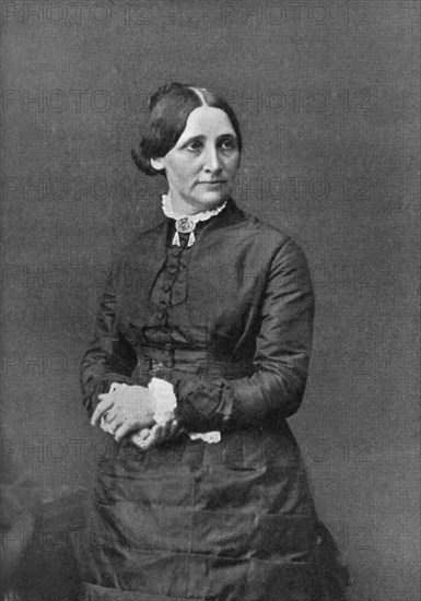 Lucy Webb Hayes, wife of American president Rutherford B Hayes, 19th century, (1908). Artist: Unknown