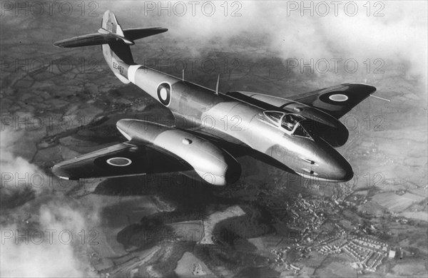 Gloster Meteor. Artist: Unknown