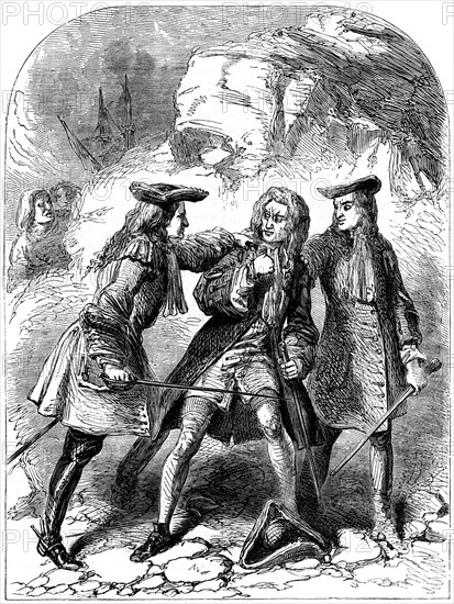 'Arrest of Sir John Fenwick', 1696 (late 19th century). Artist: Unknown