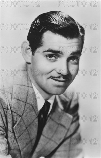 Clark Gable (1901-1960), American actor, c1930s. Artist: Unknown