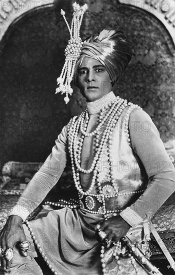 Rudolph Valentino (1895-1926) in 'The Young Rajah', 1922. Artist: Unknown