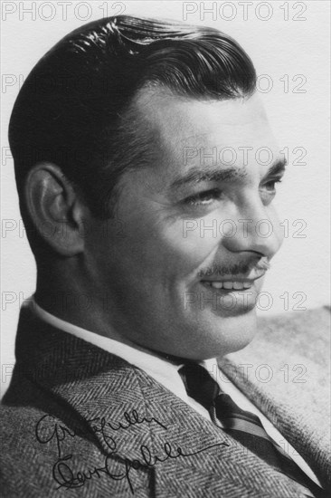 Clark Gable (1901-1960), American actor, c1930s. Artist: Unknown