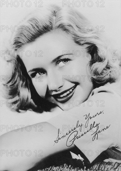 Priscilla Lane (1915-1995), American actress and singer, c1930s. Artist: Unknown