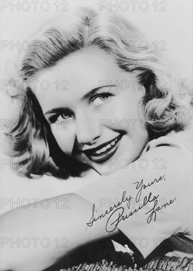 Priscilla Lane (1915-1995), American actress and singer, c1930s. Artist: Unknown