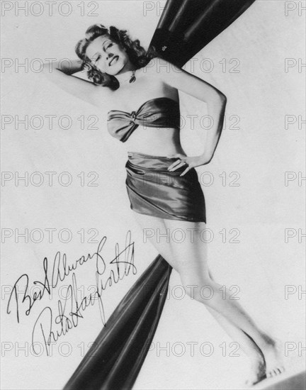 Rita Hayworth (1918-1987), American actress, c1940s. Artist: Unknown