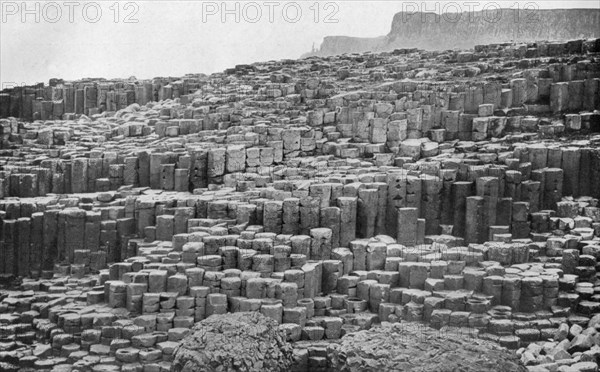 The Giant's Causeway, County Antrim, Northern Ireland, 1924-1926. Artist: Unknown