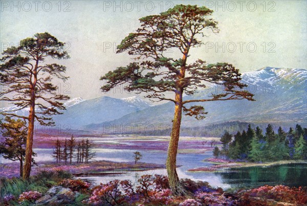 'On Loch Tulla, Black Mount, Argyllshire', Scotland, 1924-1926.Artist: FC Varley