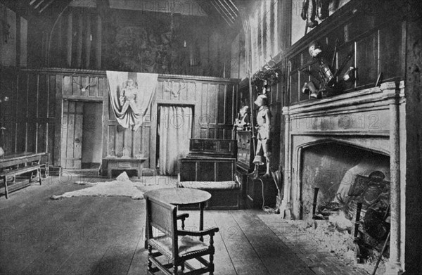 The Great Hall, Ockwells Manor, 1924-1926. Artist: HN King