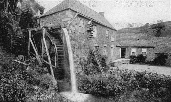 Old mill, Vallee des Vaux, Jersey, 1924-1926. Artist: Unknown