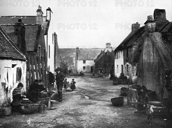 In the fishertown, Cromarty, Scotland, 1924-1926.Artist: Valentine & Sons Ltd