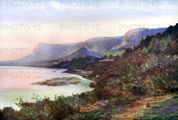 'Glencar Lough, County Sligo', Ireland, 1924-1926.Artist: MC Green