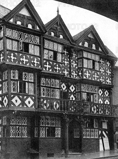 Feathers Hotel, Ludlow, Shropshire, England, 1924-1926. Artist: Herbert Felton