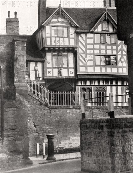 Lord Leycester Hospital, Warwick, 1924-1926. Artist: Emil Otto Hoppe