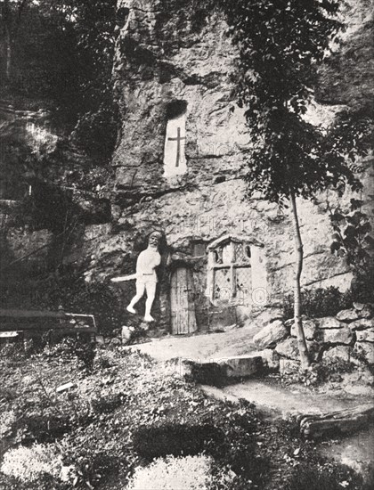 St.Robert's Chapel, Knaresborough, 1924-1926.Artist: Photochrom Co Ltd of London