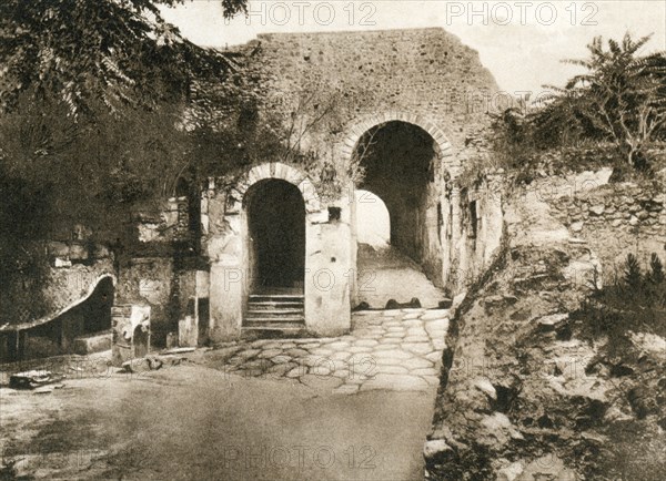 Porta marina, Pompeii, Italy, c1900s. Creator: Unknown.