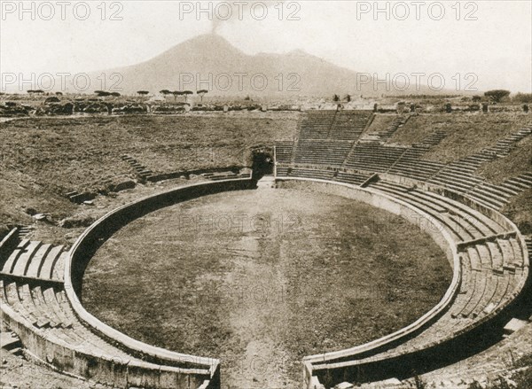 Anfiteatro, Pompeii, Italy, c1900s. Creator: Unknown.