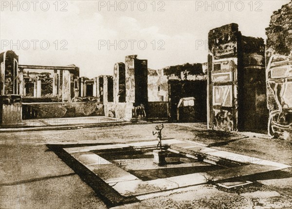 Tempio di Apollo, Pompeii, Italy, c1900s. Creator: Unknown.