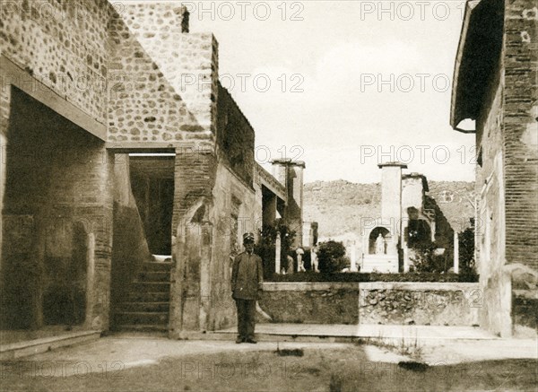 Casa di Marco Lucrezio Fronto, Pompeii, Italy, c1900s. Creator: Unknown.