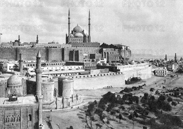 The Saladin Citadel, Cairo, Egypt, c1920s. Artist: Unknown