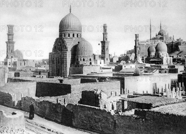 The Tombs of the Mameluks, Cairo, Egypt, c1920s. Artist: Unknown