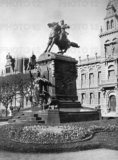 O'Higgins Monument, Buenos Aires, Argentina. Artist: Unknown