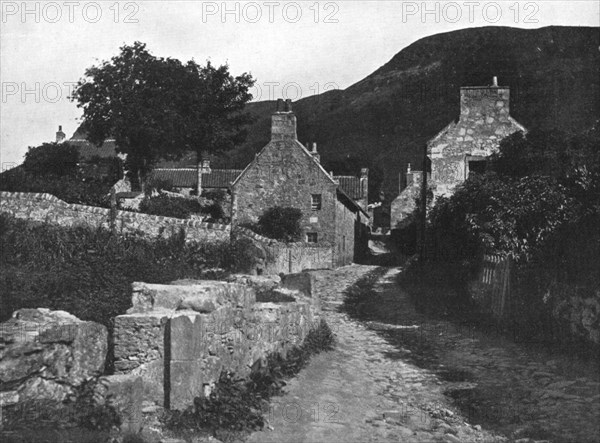 Michael Bruce's cottage, Kinnesswood, Kinross, Scotland, 1924-1926.Artist: Valentine & Sons