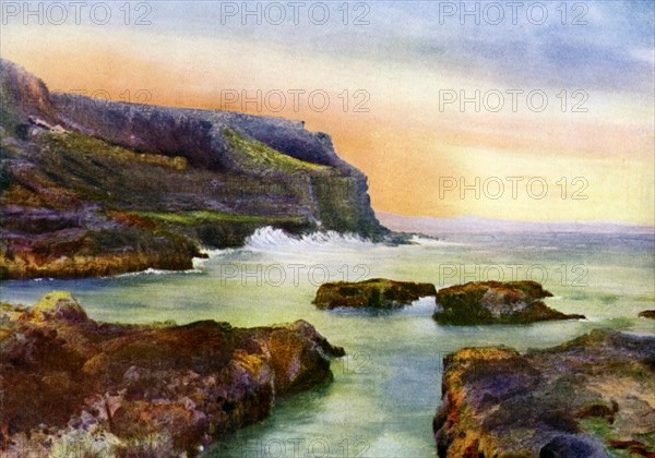 The Cliff, Castlerock, Londonderry, Northern Ireland, 1924-1926. Artist: MC Green