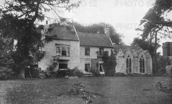 Alfred Lord Tennyson's birthplace, Somersby, Lincolnshire, 1924-1926.Artist: Valentine & Sons