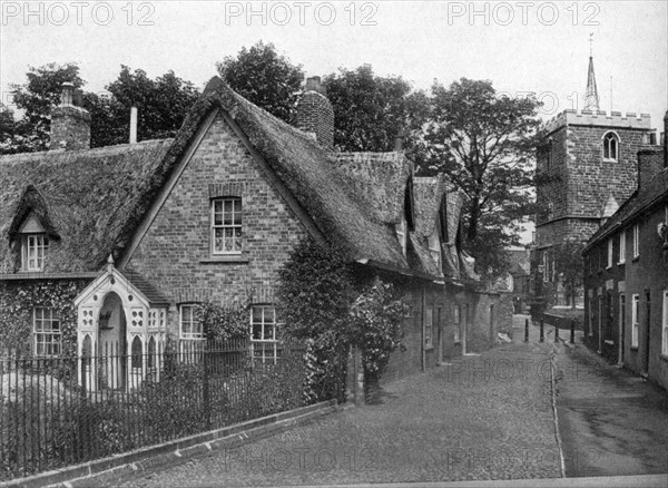 St Mary's Square, Horncastle, Lincolnshire, 1924-1926.Artist: Valentine & Sons