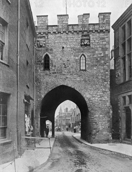 The Town Gate, Chepstow, Monmouthshire, Wales, 1924-1926. Artist: Unknown