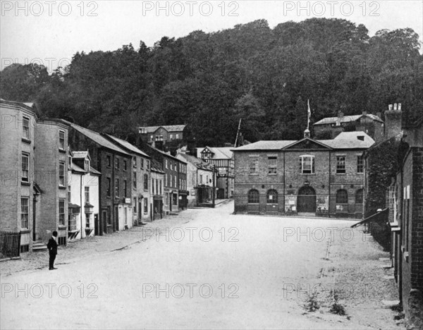 A street in Montgomery, Wales, 1924-1926. Artist: E Bastard