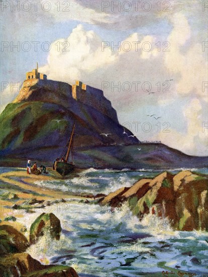 Lindisfarne, Northumberland, 1924-1926. Artist: Catharine Chamney