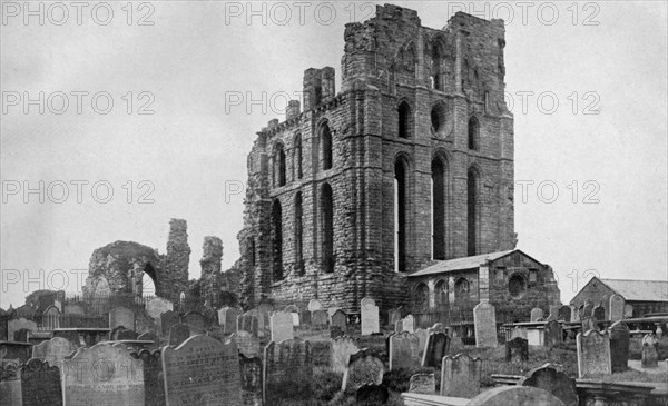 Tynemouth Priory, Northumberland, 1924-1926. Artist: Francis Frith & Co