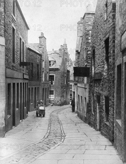 A street in Stromness, Orkney, Scotland, 1924-1926. Artist: Thomas Kent