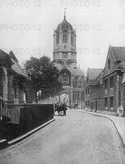 Tom Tower, Christchurch College, Oxford, Oxfordshire, 1924-1926. Artist: W Mann