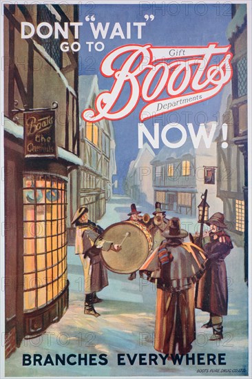 Advert for Boots the Chemists, 1924. Artist: Unknown