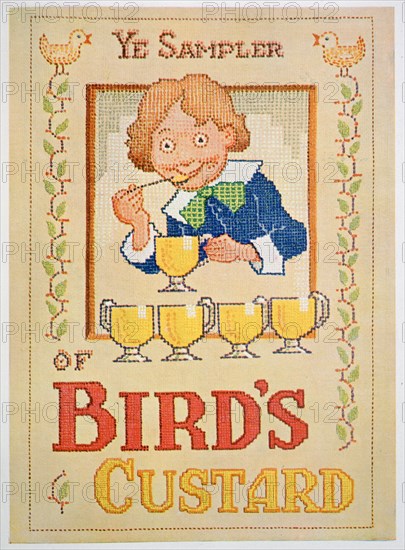Bird's Custard advert, 1929. Artist: Unknown
