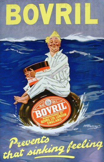 Bovril advert, 1924. Artist: Unknown