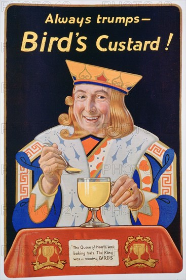 Bird's Custard advert, 1927. Artist: Unknown