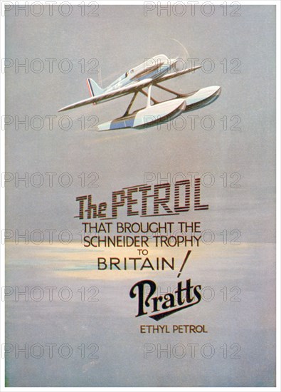 Advert for Pratts Ethyl Petrol, c1928. Artist: Unknown